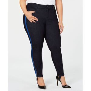 Ysj Plus Size Skinny Stirrup Ankle Jeans
